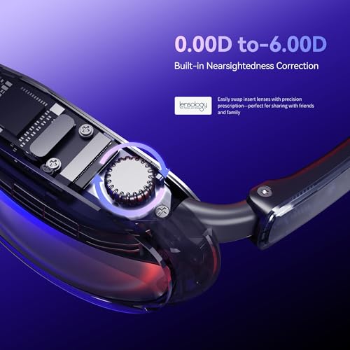 AR Glasses with 50° FOV, 600nits Brightness J698