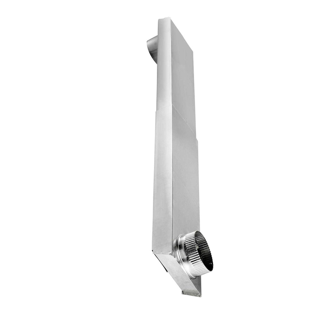 90 Degree Rectangular Aluminum Dryer Duct H116189