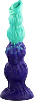 16.5 in Silicone Knot Dildo with Suction Cup Y346