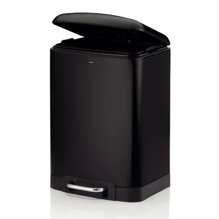 Black 12L Pedal Bin Y6481