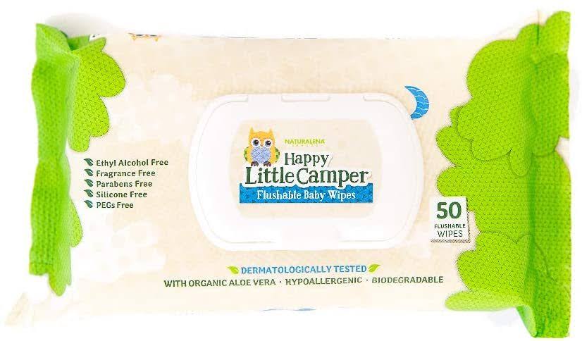Natural Diapers, Flushable Wipes, Monthly Pack, Size 1, 252 Count P441346