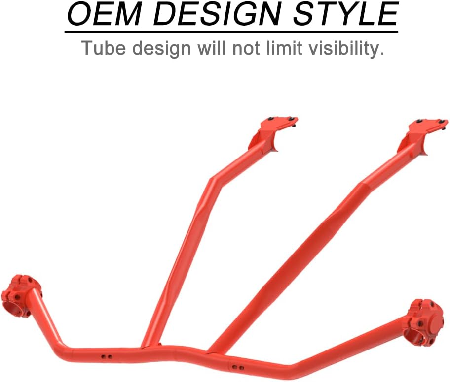 Front Intrusion Bar with Red Powder Coating Y97331