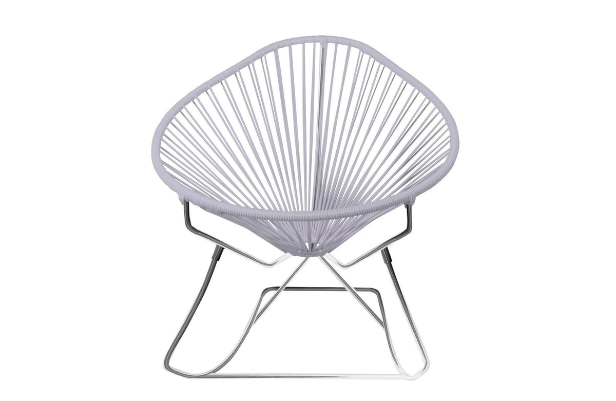 Clear Chrome Rocker Chair K73254