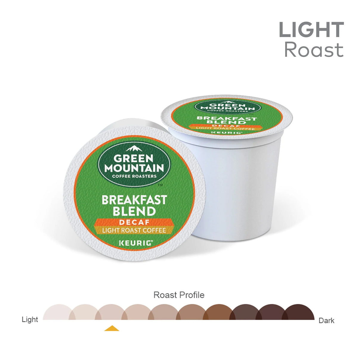 Light Roast Decaf Coffee K-Cup Pods 48 Count R560