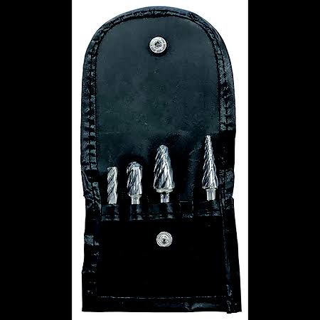 4 Piece Aluminum Burr Set J8738