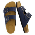 Cork Footbed Mens Leather Sandals K63021
