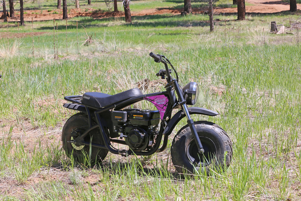 Pink Gas Powered Ride-On Mini Bike B706