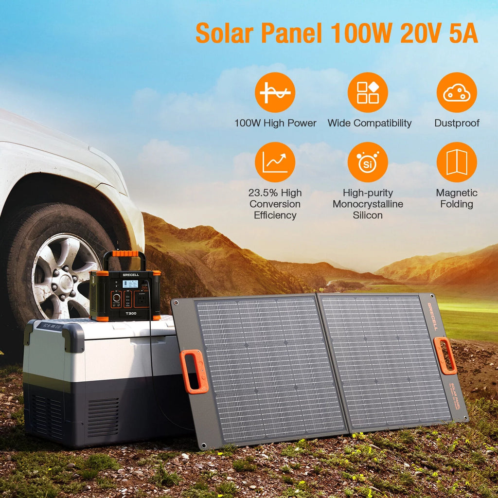 100W Portable Foldable Solar Panel B46455