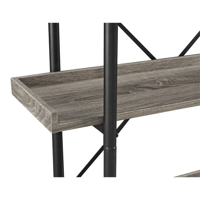 5 Shelf Driftwood Bookcase D117