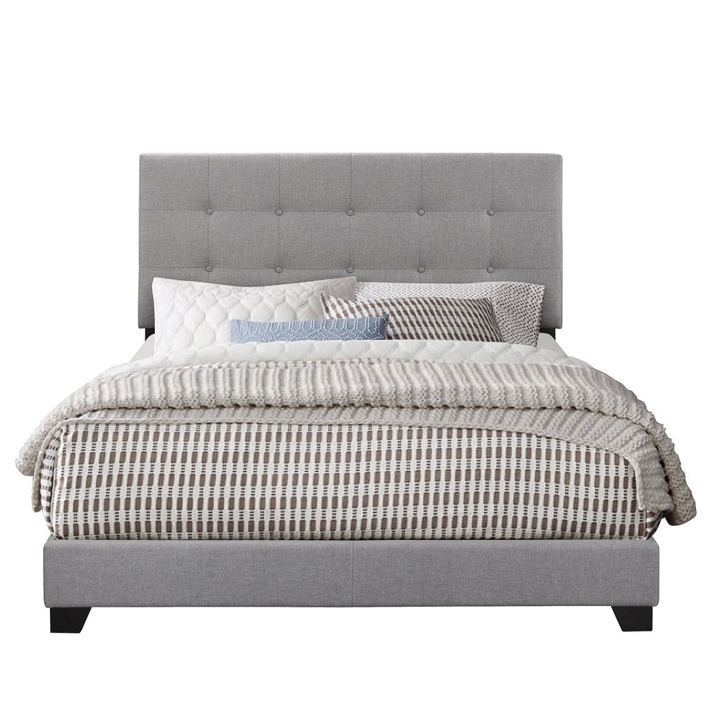 Queen Upholstered Platform Bed B65908