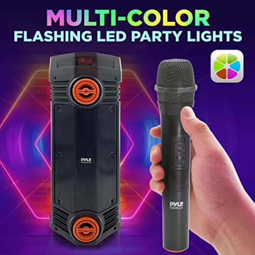 300W Dual 6.5” Rechargeable Bluetooth PA Speaker S946553