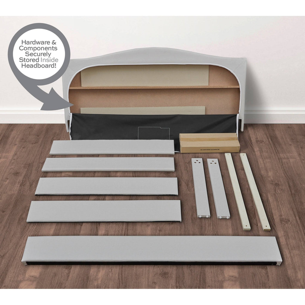 Queen Upholstered Platform Bed B65908