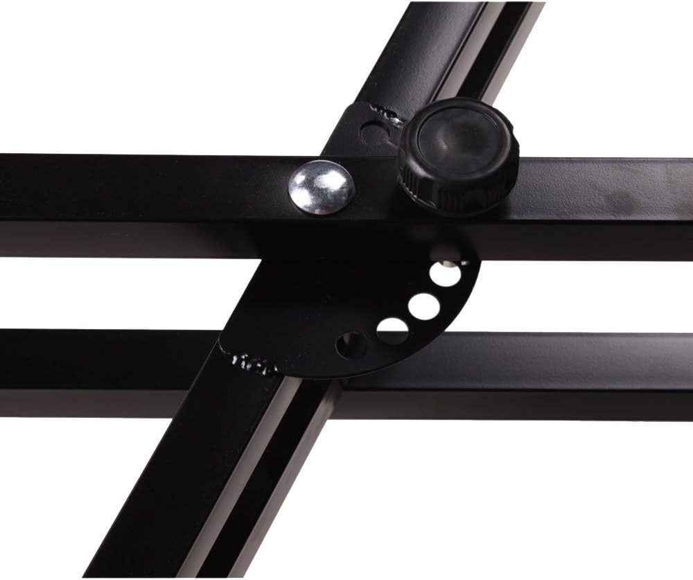 Heavy-Duty Double-X Adjustable Piano Keyboard Stand and Classic Piano Bench N6596
