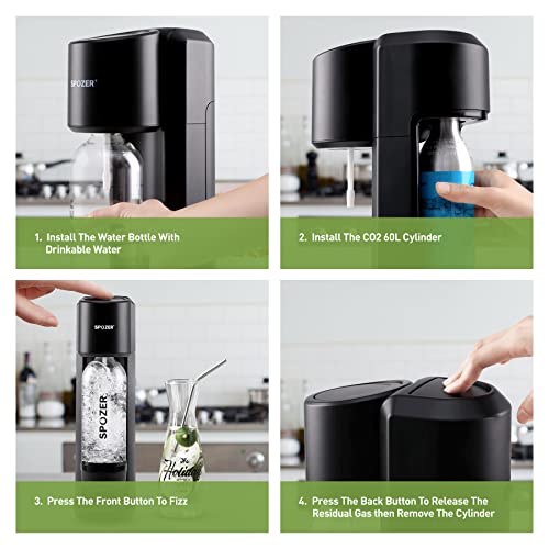 Sparkling Water Maker with 1L Bottle K749