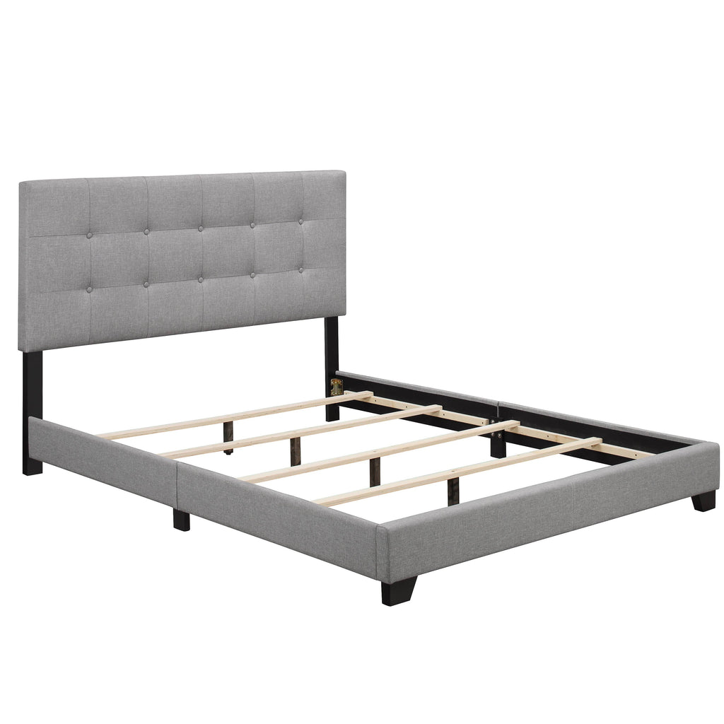 Queen Upholstered Platform Bed B65908