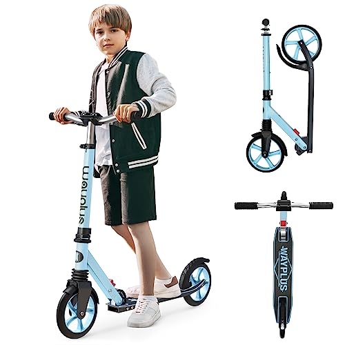 Kick Scooter, Foldable, Lightweight, 8IN Wheels, Max Load 240 LBS W245