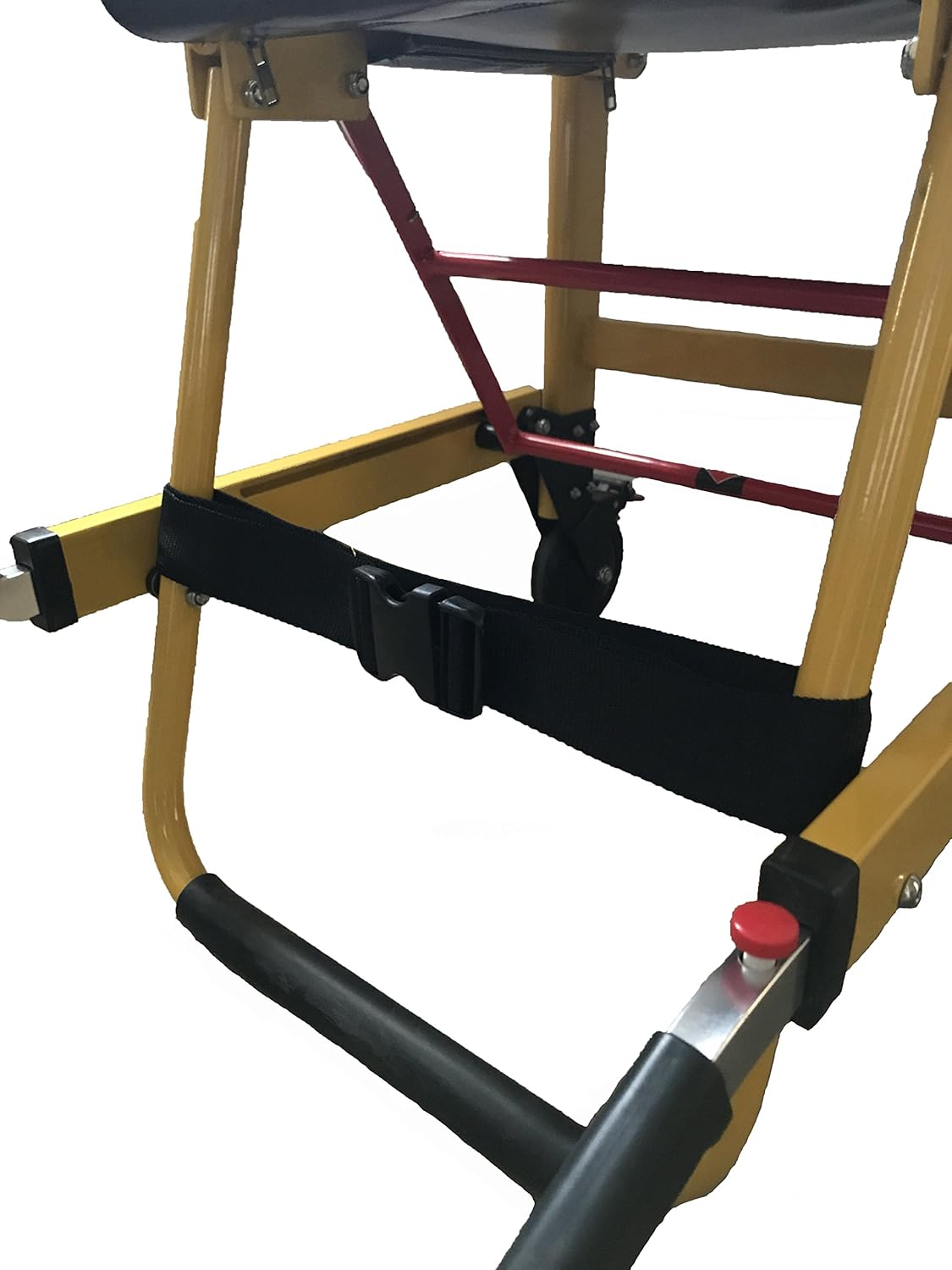 Yellow 2-Wheel Folding Stair Chair Z651449