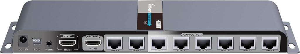 1080P 1x4 HDMI Splitter Over Cat6 Extender with IR F294