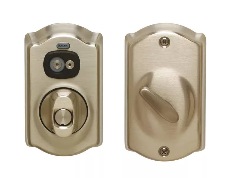 Satin Nickel Programmable Electronic V513929