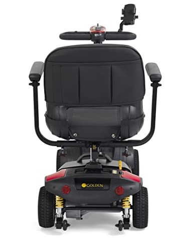 Red 4-Wheel Compact Mobility Scooter K2968