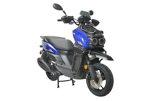 150cc Moped Gas Scooter with 12 inch Aluminum Wheels G95984
