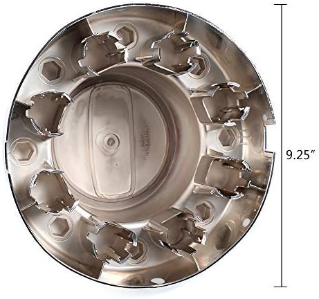 Chrome Rear Wheel Center Hub Caps Replacement 2pcs U533