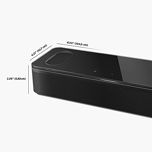 Black Smart Soundbar with Dolby Atmos and Bluetooth J333