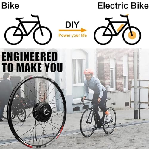 48V 1000W/1500W Rear Wheel Electric Bicycle Hub Motor Kit G295