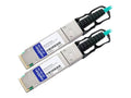 100GBase-AOC Fiber Optic Cable 49 ft N44060