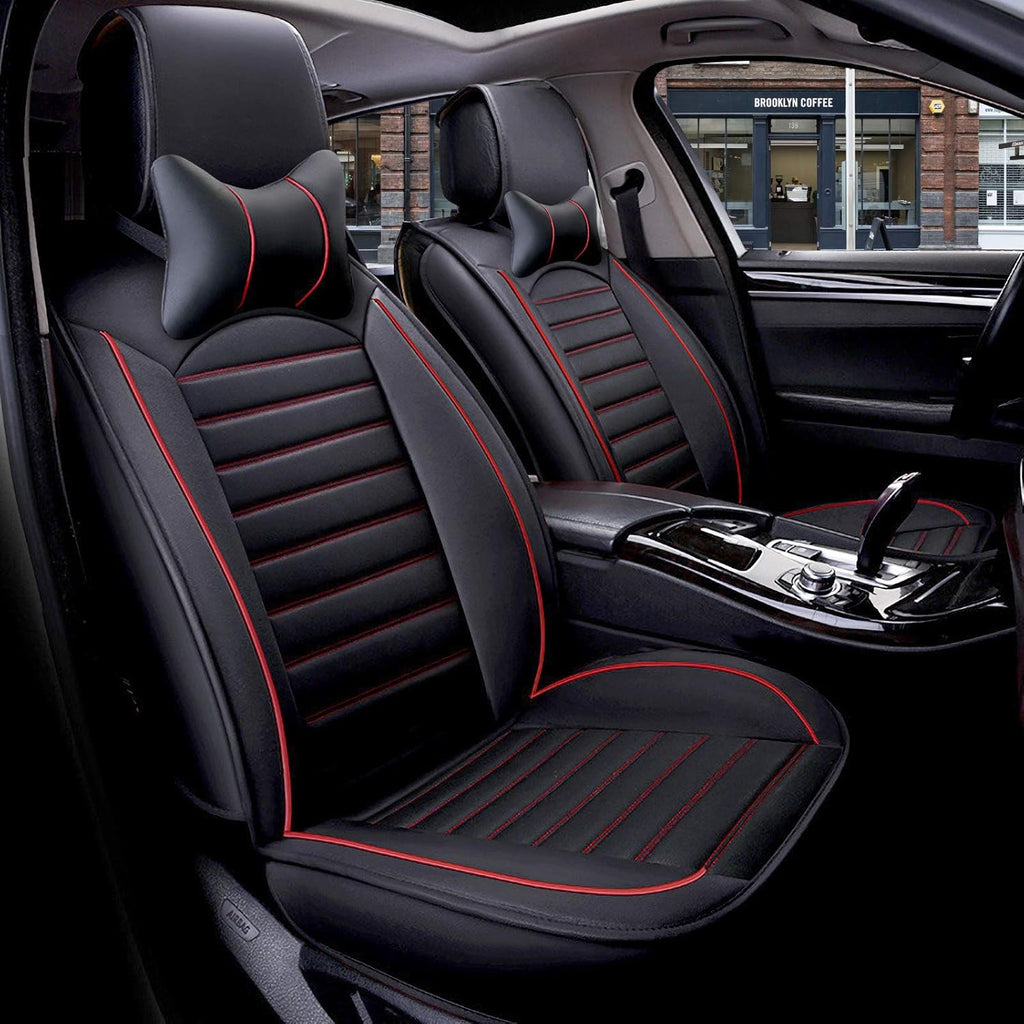 Leather Car Seat Covers Full Set Waterproof Universal U664