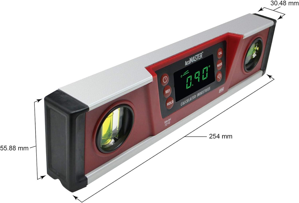 Digital Torpedo Level and Protractor Pack of 2 X68677