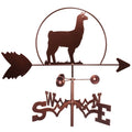 Handmade Llama Alpaca Weathervane J462139