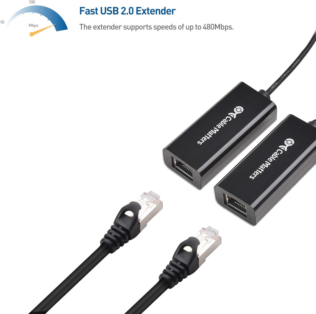 USB Over Ethernet Extender with Power Adapter V259485