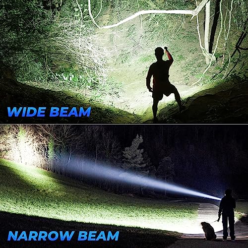 Rechargeable LED Flashlight High Lumen Super Bright COB Work Light IPX7 Waterproof G58008