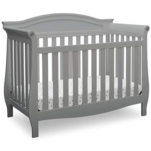 Bianca White 4-in-1 Convertible Baby Crib D375