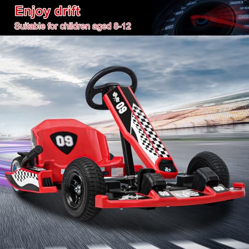 16 MPH Electric Drift Kart with 350W Motor K943