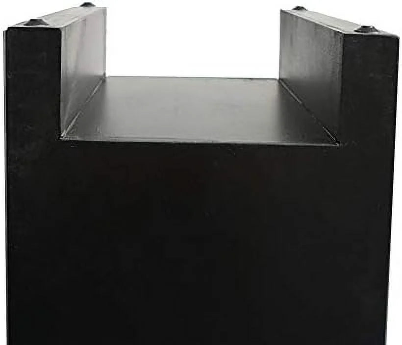 Mirrored Nightstand with 3 Drawers Silver L3469