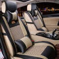 Leather Car Seat Covers Full Set Waterproof Universal U664