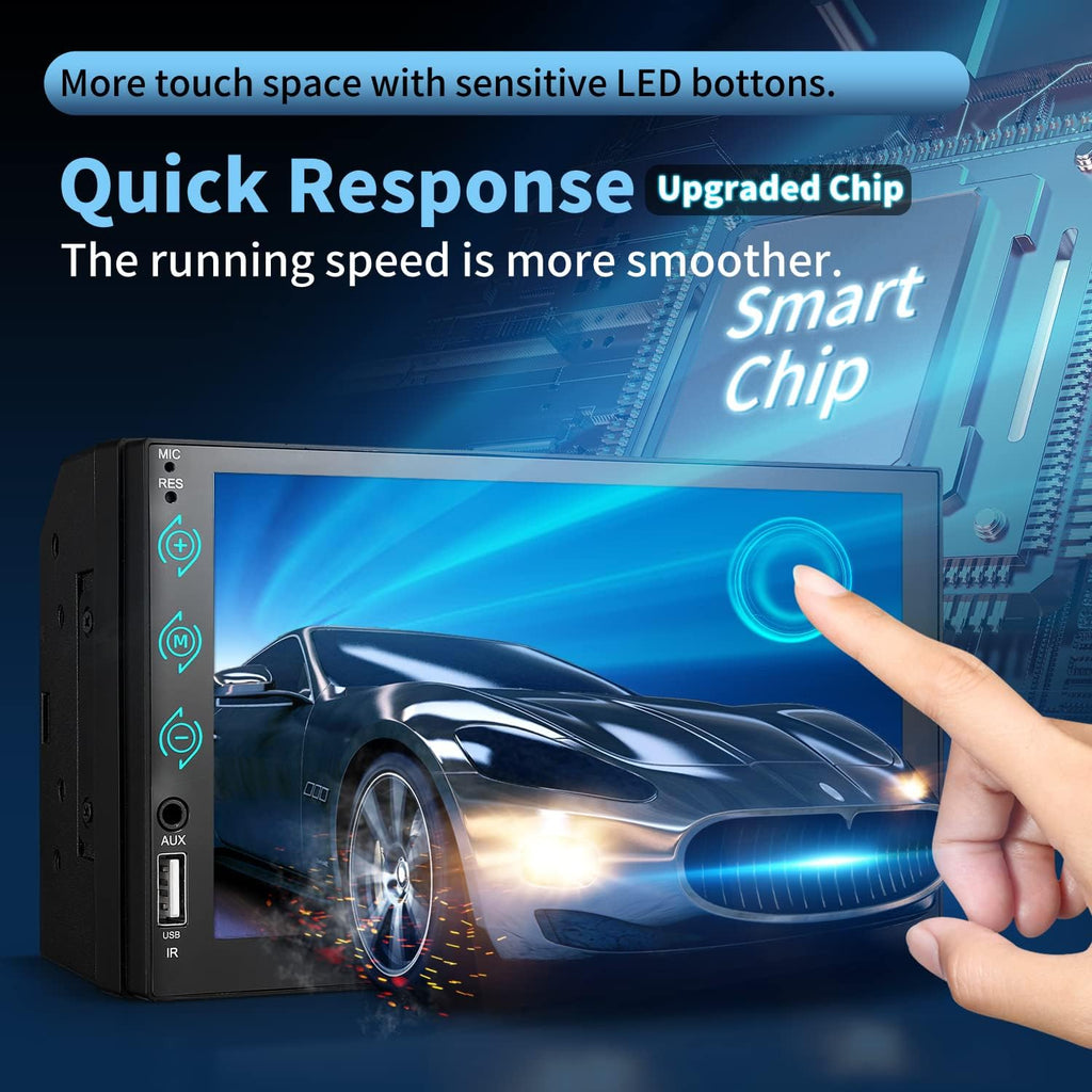 7-Inch Touch Screen Car Stereo with Bluetooth P420682