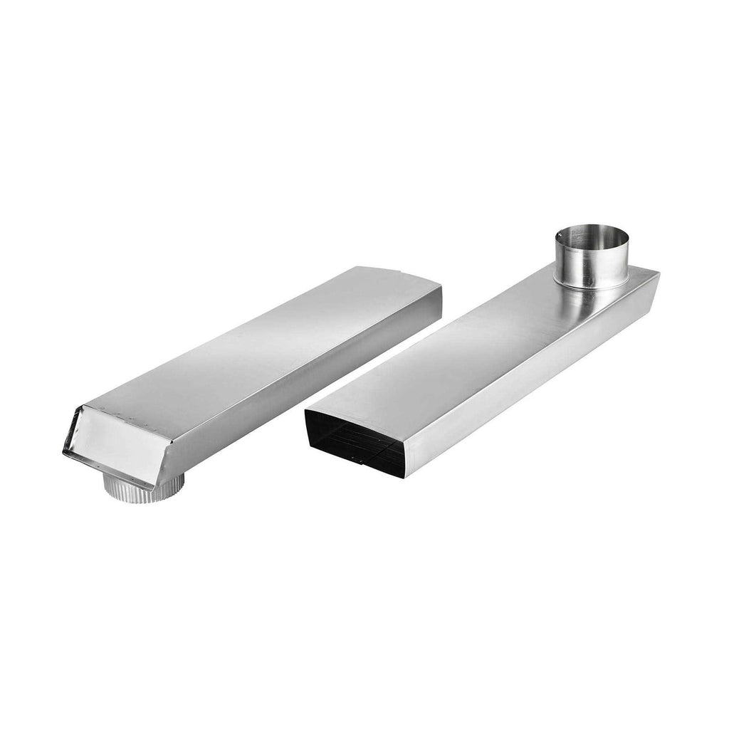 90 Degree Rectangular Aluminum Dryer Duct H116189