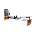 Chrome Black Padded Pilates Reformer with Cardio Rebounder K557577