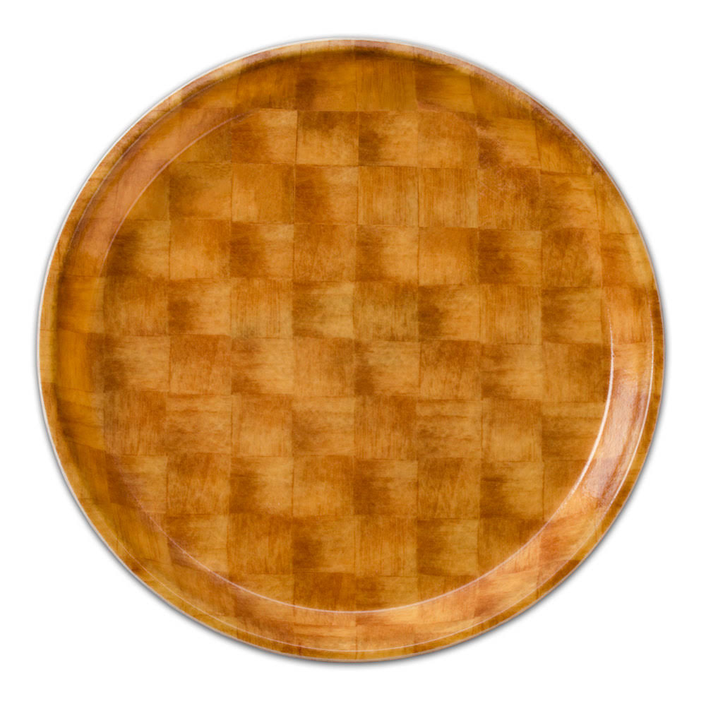 16 inch Round Fiberglass Serving Tray F488646
