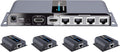 1080P 1x4 HDMI Splitter Over Cat6 Extender with IR F294