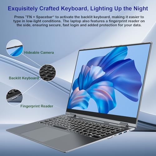 16 inch Convertible Laptop with Touchscreen, 16GB RAM, 640GB Storage U905
