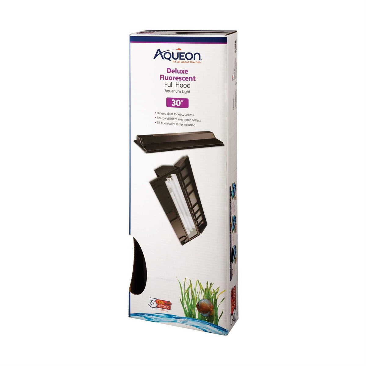 Fluorescent Deluxe Full Aquarium Hood K8644