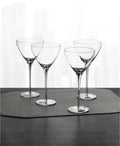 Black Stem Martini Glasses Set of 4 L597701