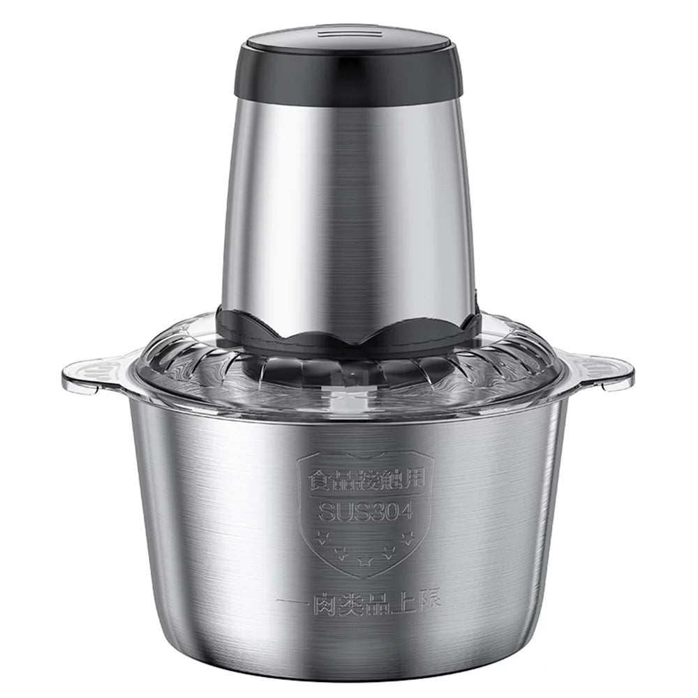 High Power Electric Meat Grinder, 2 Speed Stainless Steel Blender, 3L Capacity Q3626