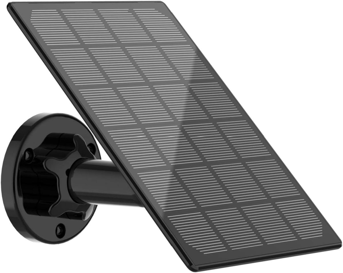 Solar Panel for Wireless Outdoor Security Camera J1037