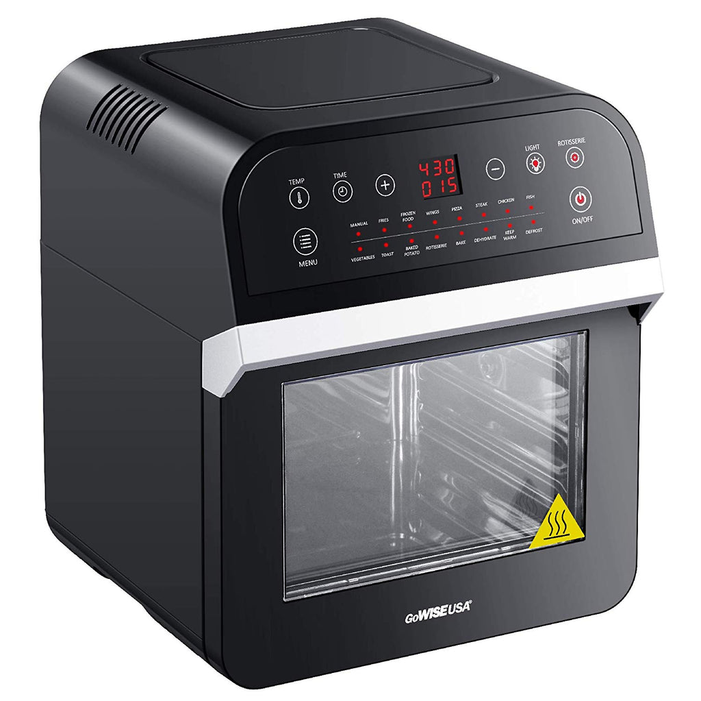 12.7-Quarts 15-in-1 Electric Air Fryer Oven Black R394