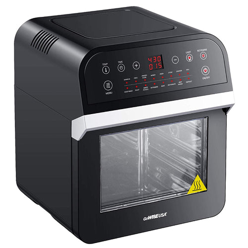 12.7-Quarts 15-in-1 Electric Air Fryer Oven Black R394